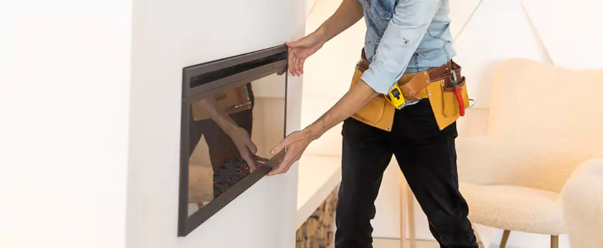 Metal Fireplace Installation in Starkville, Mississippi