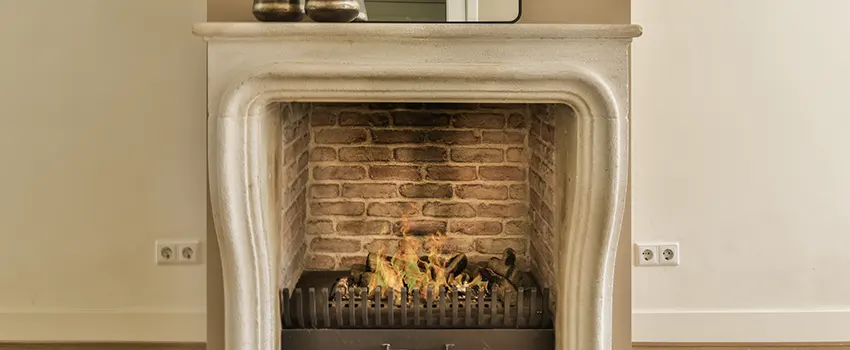 Vintage-style Fireplace Redesign in Starkville, Mississippi