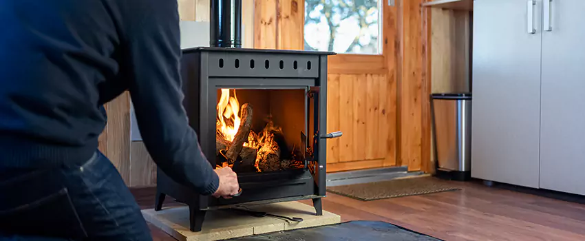 Open Hearth Wood Fireplace Installation in Starkville, MS