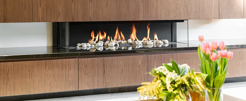 Double-height Fireplace Design Refurbishment in Starkville, Mississippi